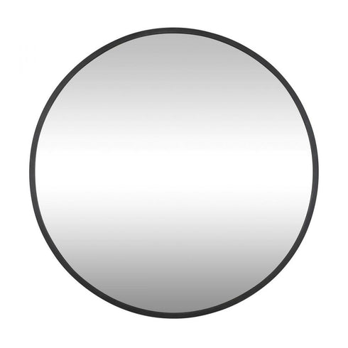 Varaluz Cottage 30 In Round Mirror Black Model: 428A01BL