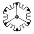 Varaluz Darden 6 Light Pendant Matte Blac Painted Model: 354P06MBCH