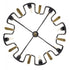 Varaluz Darden 8 Light Pendant Matte Blac Antique Model: 354P08MBAG