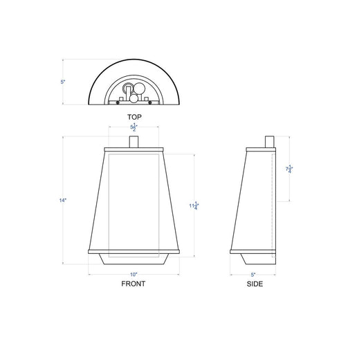 Varaluz Desert Flyer 2 Light Sconce Satin Bras Medium Walnut in Satin Brass/Medium Walnut Finish Model: 520W02SBW