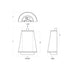 Varaluz Desert Flyer 2 Light Sconce Satin Bras Medium Walnut in Satin Brass/Medium Walnut Finish Model: 520W02SBW