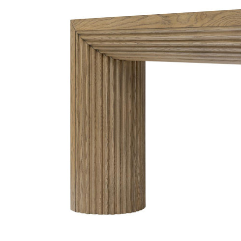 Varaluz Donovan Console Table in Harvest Oak Model: 511TA56A