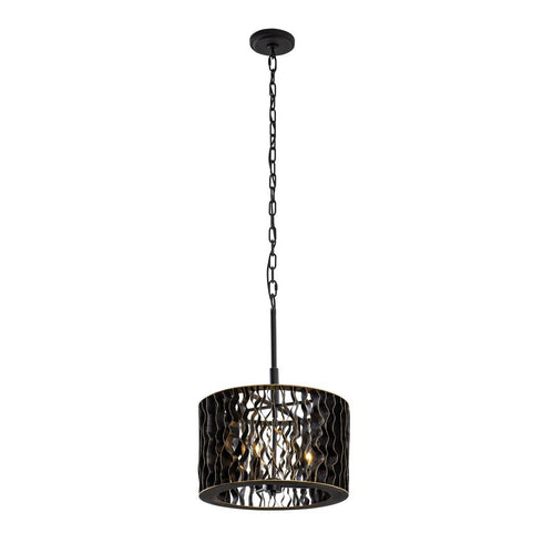 Varaluz Estela 3 Light Convertible Pendan Semi Flush Model: 380P03MBFG