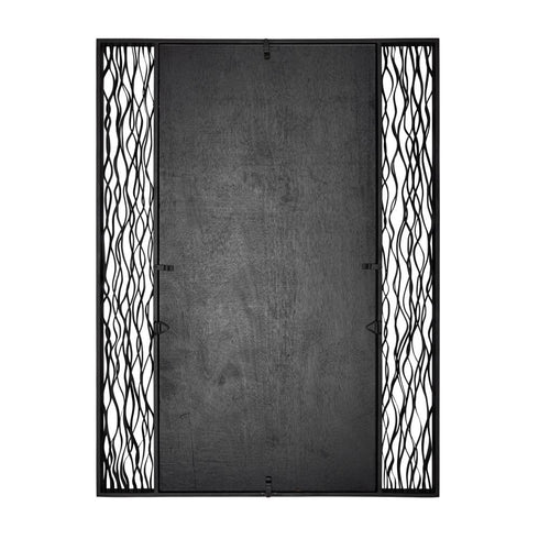 Varaluz Estela 30x40 Rectangular Wall Mirror Matte Model: 380MI30BMBFG