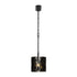 Varaluz Estela 5 Light Linear Pendant Matte Blac Model: 380N05MBFG