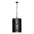 Varaluz Estela 6 Light Foyer Matte Blac French Gold Model: 380F06MBFG