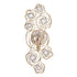 Varaluz Ethereal Rose 1 Light Sconce Havana Gold Ombr Polished Stainless Accents in Havana Gold Ombre/Polished Stainless Accents Finish Model: 500W01HGOB