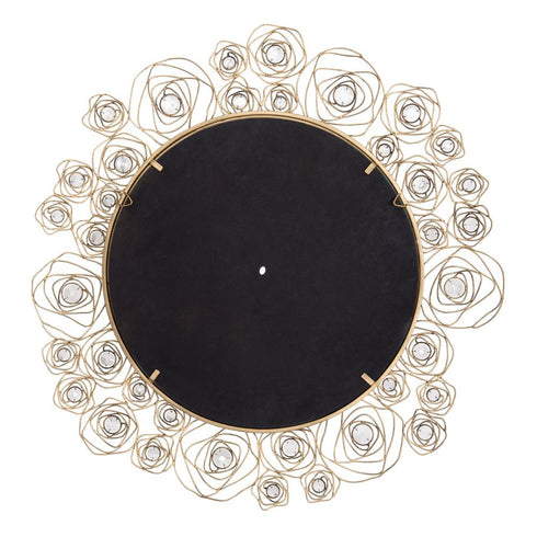 Varaluz Ethereal Rose 38 in Wall Mirror in Havana Gold Ombre Model: 500MI37HGOB
