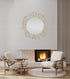 Varaluz Ethereal Rose 38 in Wall Mirror in Havana Gold Ombre Model: 500MI37HGOB