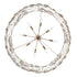 Varaluz Ethereal Rose 8 Light Chandelier in Havana Gold Ombre Model: 500C08HGOB