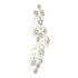 Varaluz Ethereal Rose Wall Art in Havana Gold Ombre Model: 500WA14HGOB
