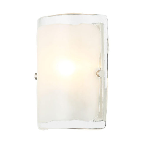 Varaluz Fairchild 1 Light Sconce Blac Polished Model: 385W01BNS