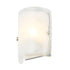 Varaluz Fairchild 1 Light Sconce Blac Polished Model: 385W01BNS