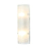 Varaluz Fairchild 2 Light Sconce Blac Polished Model: 385W02BNS
