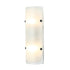 Varaluz Fairchild 2 Light Sconce Blac Polished Model: 385W02BNS