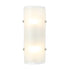 Varaluz Fairchild 2 Light Sconce Blac Polished Model: 385W02BNS