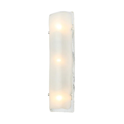Varaluz Fairchild 3 Light Sconce Blac Polished Model: 385W03BNS