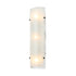 Varaluz Fairchild 3 Light Sconce Blac Polished Model: 385W03BNS