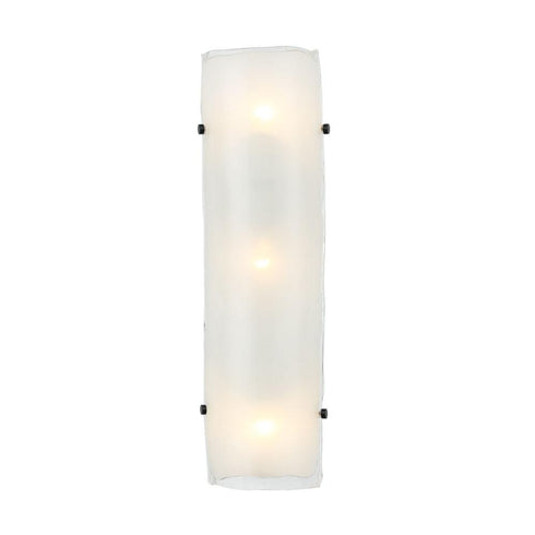 Varaluz Fairchild 3 Light Sconce Blac Polished Model: 385W03BNS