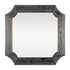 Varaluz Farra 36x36 Wall Mirror Cerused Blac Weathered Brass in Cerused Black/Weathered Brass Finish Model: 449MI36A