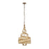 Varaluz Flow 3 Light Twist Pendant Baguett Natural Model: 240P03BTR