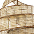 Varaluz Flow 3 Light Twist Pendant Baguett Natural Model: 240P03BTR