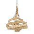 Varaluz Flow 6 Light Twist Pendant Baguett Natural Model: 240P06BTR