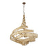 Varaluz Flow 8 Light Twist Pendant Baguett Natural Model: 240P08BTR