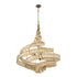 Varaluz Flow 8 Light Twist Pendant Baguett Natural Model: 240P08BTR