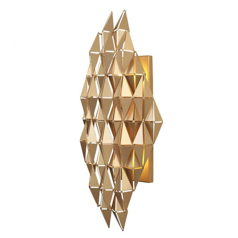 Varaluz Forever 2 Light Wall Sconce French Gold Model: 342W02FG