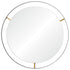 Varaluz Framed 30 In Round Wall Mirror Black Model: 610010