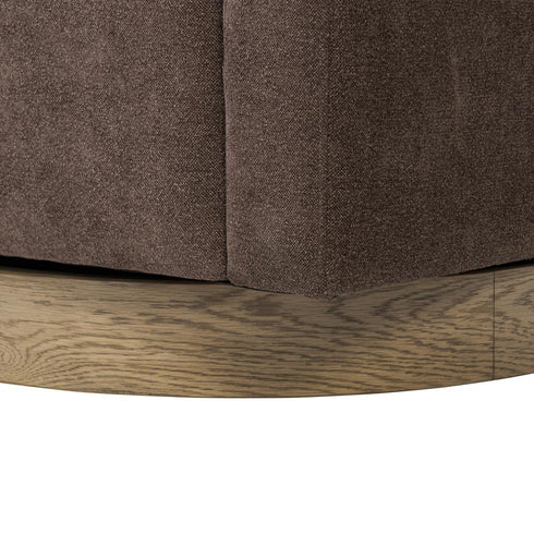 Varaluz Fullerton Accent Chair Harvest Oa Chocolate in Harvest Oak/Chocolate Finish Model: 509CH30B