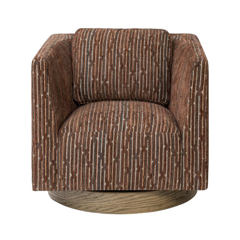 Varaluz Fullerton Accent Chair Harvest Oa Geo in Harvest Oak/Geo Finish Model: 509CH30A