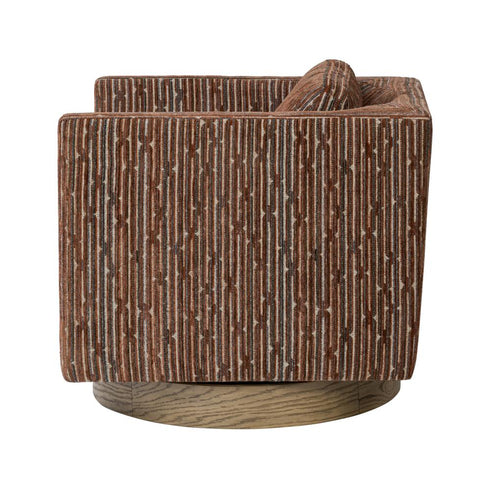 Varaluz Fullerton Accent Chair Harvest Oa Geo in Harvest Oak/Geo Finish Model: 509CH30A