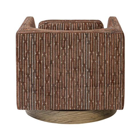 Varaluz Fullerton Accent Chair Harvest Oa Geo in Harvest Oak/Geo Finish Model: 509CH30A