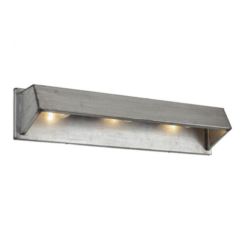 Varaluz Galvanic 3 Light Bat Wall Ombre Galvanized Model: 344B03OG