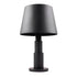 Varaluz Giustino 3 Light Table Lamp in Matte Black Model: 504T03MB