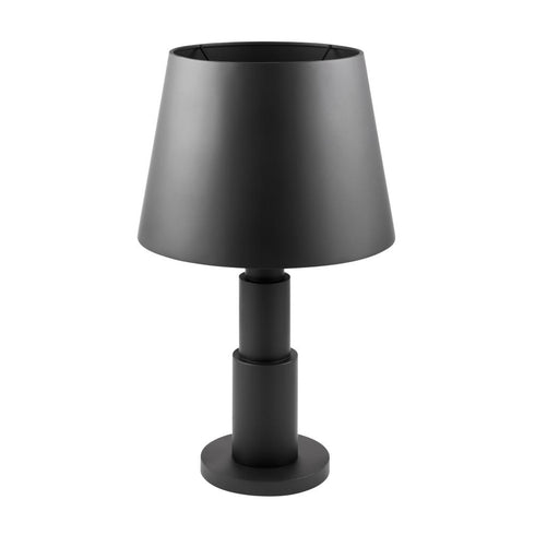 Varaluz Giustino 3 Light Table Lamp in Matte Black Model: 504T03MB