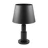 Varaluz Giustino 3 Light Table Lamp in Matte Black Model: 504T03MB