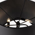Varaluz Giustino 3 Light Table Lamp in Matte Black Model: 504T03MB