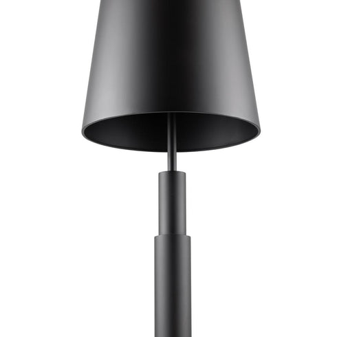 Varaluz Giustino 6 Light Floor Lamp in Matte Black Model: 504L06MB