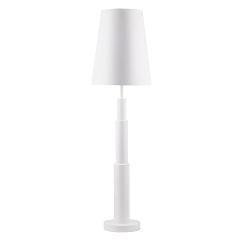 Varaluz Giustino 6 Light Floor Lamp in Matte White Model: 504L06MW