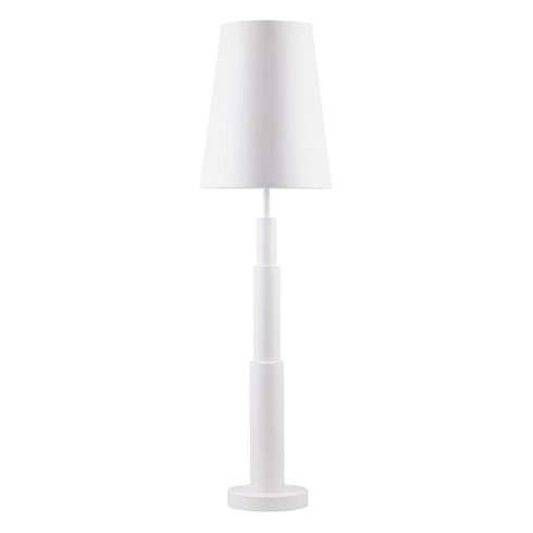 Varaluz Giustino 6 Light Floor Lamp in Matte White Model: 504L06MW