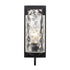 Varaluz Hammer Time 1 Light Sconce Carbo Polished Model: 371W01CBPS