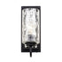 Varaluz Hammer Time 1 Light Sconce Carbo Polished Model: 371W01CBPS