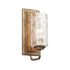Varaluz Hammer Time 1 Light Sconce Havana Gol Model: 371W01HGC