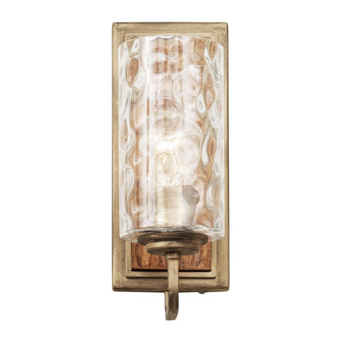 Varaluz Hammer Time 1 Light Sconce Havana Gol Model: 371W01HGC
