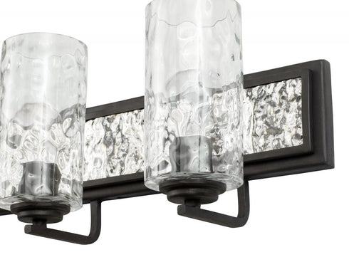 Varaluz Hammer Time 3 Light Bath Carbo Polished Model: 371B03CBPS