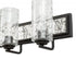 Varaluz Hammer Time 3 Light Bath Carbo Polished Model: 371B03CBPS