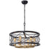 Varaluz Harlequin 6 Light Pendant in Warm Bronze/Gold Finish Model: 612620